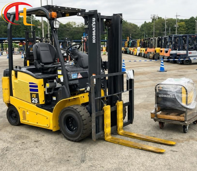 Xe Nâng Điện Komatsu FE25-1 2.5 Tấn 72V Sản Xuất 2020 ( HÀNG SẮP VỀ)
