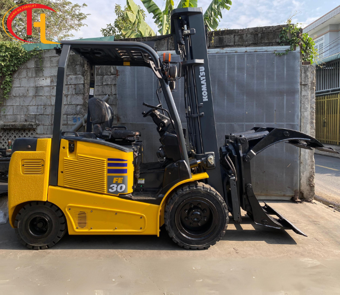 XE NÂNG ĐIỆN KOMATSU 3 TẤN KẸP TRÒN (TẠM HẾT HÀNG)