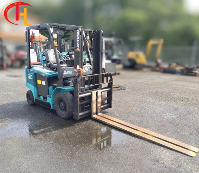 Xe Nâng Điện Ngồi Lái 2.5 Tấn Sumitomo 51FB25PJXIII 