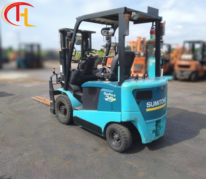 Xe Nâng Điện Ngồi Lái 2.5 Tấn Sumitomo 51FB25PJXIII 