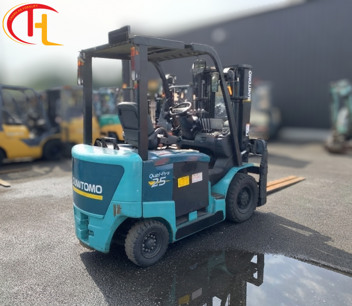 Xe Nâng Điện Ngồi Lái 2.5 Tấn Sumitomo 51FB25PJXIII 